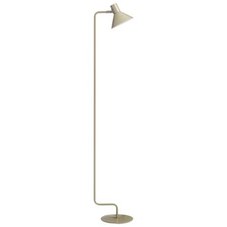 Beliani L&aacute;mpara De Pie Estilo Industrial De Metal Pantalla C&oacute;nica Ajustable Verde Claro Rimava