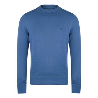 Tommy Hilfiger Faded Indigo Blue Crewneck Sweatshirt
