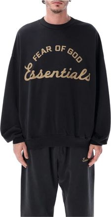 Fear of God Training 90s Crewneck Sweatshirt - Heren - Sweatshirts - Zwart - XL - Katoen - Hoodies & sweatvesten