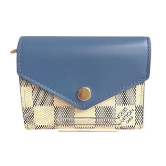 Louis Vuitton Pre-owned Wallets, female, Multicolor, Size: ONE SIZE Pre-owned Portefeuille Zoe Damier Azur Wallet