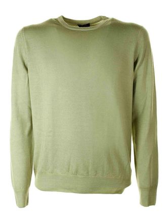 Barba Lime Crew Neck Sweater