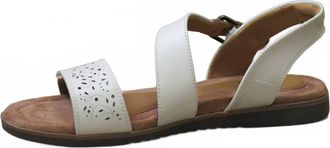 Rockport Womens Zion 2 Piece Sandal In Cream