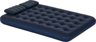 OUTSUNNY King Inflatable Mattress with Hand Pump - Pillows - 203 x 152 x 22cm | TJ Hughes