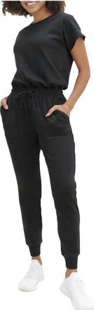 Splendid Gwen Jumpsuit In Navy