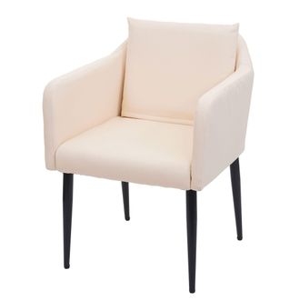 Hhg Hhg - Silla De Comedor 728, Silla De Cocina Sill&oacute;n Silla, Polipiel Crema-beige