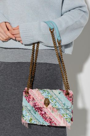 Kurt Geiger Shoulder Bag Kensington Fringes, Womens, Multicolour