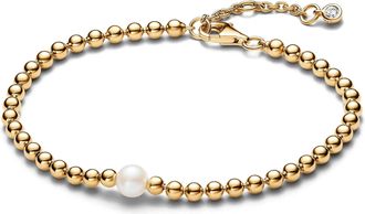 Pandora Treated Freshwater Cultured Pearl & Beads Bracelet