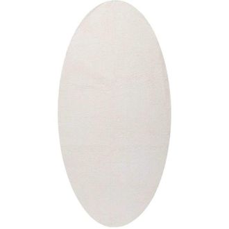vidaXL Alfombra Crema 80 X 150 Cm Poli&eacute;ster Vidaxl