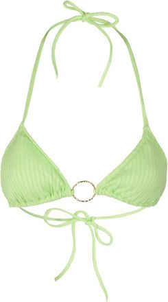 Melissa Odabash Zonder Beugel Gewatteerde Bralette - Dames - Bikinis - Groen - L - Badmode