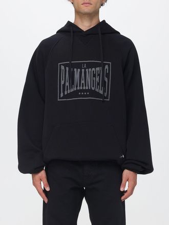 Palm Angels Oversized Logo Cotton Hoodie