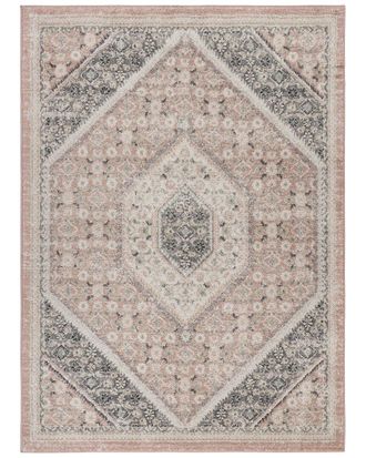 LR Home Lr Home Traditional Medallion Performance Area Rug
