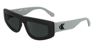 Calvin Klein Jeans CKJ25607S 001 Mens Sunglasses Black Size 54