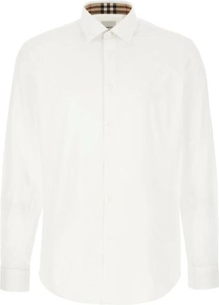 Burberry Formal Shirts, male, White, Size: 2XL Stylish Shirts Collection