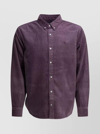 Carhartt Work in Progress corduroy long-sleeve shirt