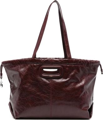 Maje Borsa tote in pelle - Rosso