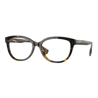 Burberry Glasses, female, Brown, Size: 52 MM Stylish Eyeglasses in Brown Frame