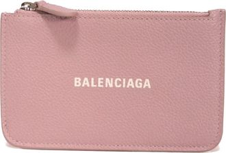 Balenciaga Pink Pink Beige Coin Purse/Coin Case (Pre-Owned)