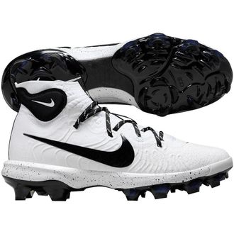 Nike Alpha Huarache NXT MCS DJ6519-107 Mens White Black Baseball Cleats MEW741