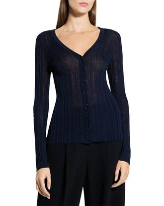 Theory Wool-Blend Cardigan
