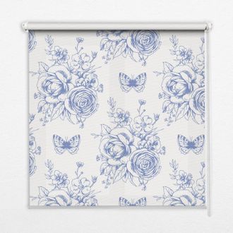 Tulup Tenda A Rullo Interna Per Finestra - Tenda Filtrante Luce - Tenda Privacy - Tenda Decorativa Rettangolare - Rullo Per Interni - (110 Cm X 140 Cm) - Fi