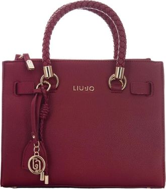 Liu Jo Ecs S Satchel - Dames - Handtassen - Rood - ONE Size - Polyester - Tassen