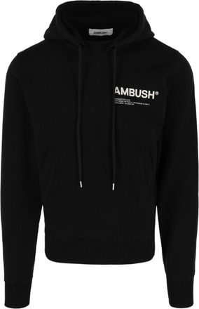 AMBUSH WKSP Logo-Print Hoodie