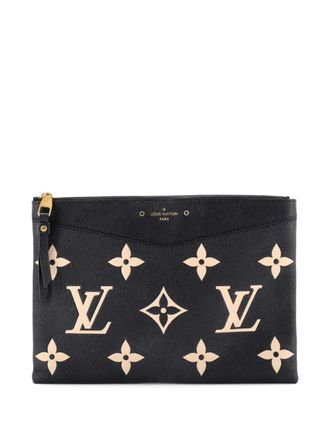 Louis Vuitton Daily Bicolor Monogram Empreinte Giant pouch - Black