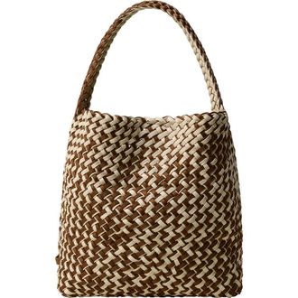 Naghedi Medium Nomad Double Weave Hobo Bag in Carmel at Nordstrom