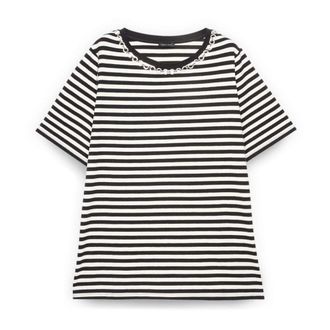Fiorella Rubino Mujer, Camisetas, Negro, Talla: M