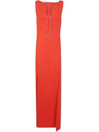 Pianoforte di Max Mara Creso Silk Long Dress