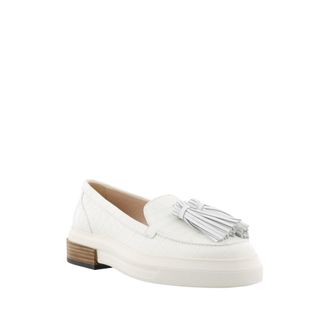 Tod's Tasselled Maxi-Sole Loafer - White