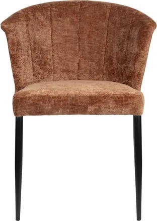 Dutchbone Hochwertiger Design Stuhl Georgia Terra