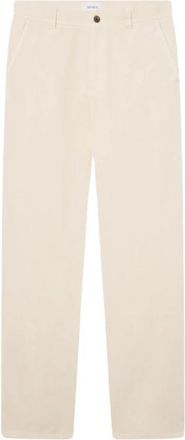 Les Deux Kody Katoenen Visgraat Broek - Heren - Chinos - Beige - W29 - Katoen - Broeken