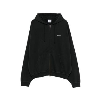 VETEMENTS Logo-print Zip-up Hoodie