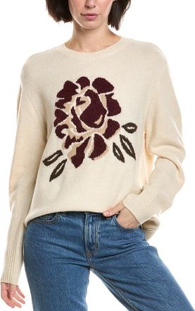 Vince Camuto Rose Crewneck Pullover