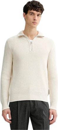 Marc O'Polo Maglia con collo a zip - - Knitwear - Uomo - Beige - M