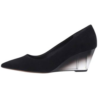 Franco Sarto Womens Alicia Wedge Sandal In Black
