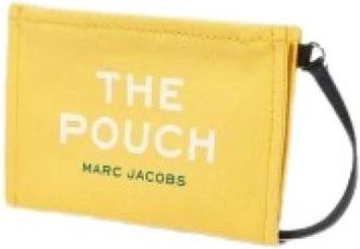 Marc Jacobs Peanuts Small Pouch - Heren - Clutches - Geel - ONE Size - Tassen