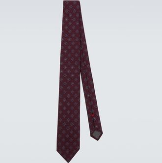 Brunello Cucinelli Silk jacquard tie