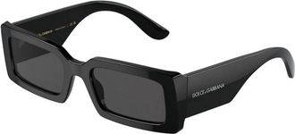 Dolce & Gabbana Dg 4416 Zonnebril - Dames - Zonnebrillen - Zwart - 53 MM - Accessoires