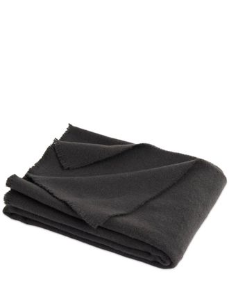 HAY Mono Throw wool blanket - unisex - Wool - OS - Grey