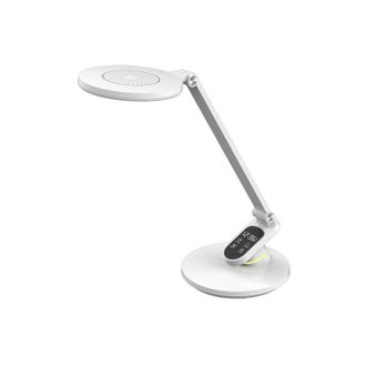 Fabrilamp Flexo Hamlet Blanco 10w 800lm 3000-4500-6000k Hora Reg.intensidad Aviso Descanso 44,3x19,1x28,3cm