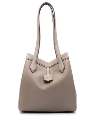 Fendi Medium Origami leren schoudertas - Beige