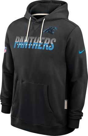 Nike Carolina Panthers Sideline Standard Issue Nike Mens Dri-FIT NFL Pullover Hoodie in Black | 03AZ00A9D-SX8