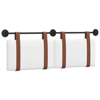 vidaXL Cabecera Colgante Liso 150 X 55 X 5 Cm Pu Antiguo Vidaxl