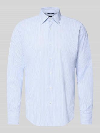 HUGO BOSS Regular Fit Businesshemd mit Kentkragen Modell JOE in Bleu, Gr&ouml;&szlig;e 39