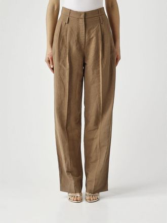 Meimeij Linen Blend Wide Leg Trousers