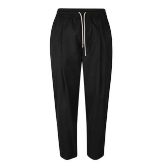 Dr&ocirc;le de Monsieur Slim-fit Trousers, male, Black, Size: S Le Pantalon Cropped