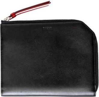 Bally Pre-owned Clutches, female, Black, Size: ONE SIZE Pre-owned Leather Clutch