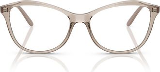 Vogue Eyewear 52mm Irregular Optical Glasses in Caramel at Nordstrom